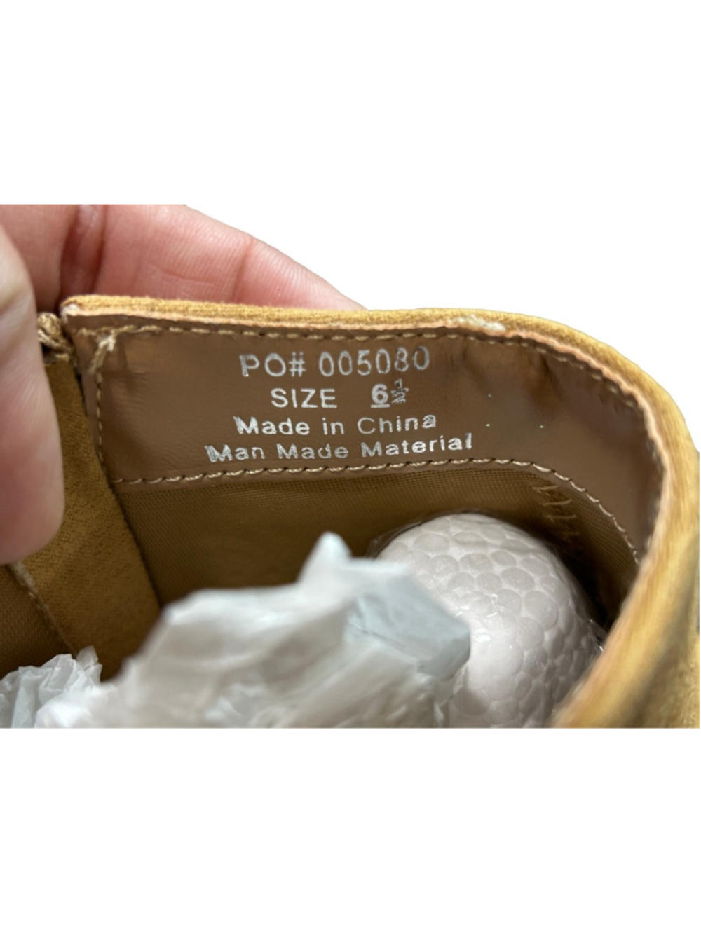 New without box Journee Collection Arely Kitten Heel Pointed Toe Bootie size 6.5 - Picture 8 of 8